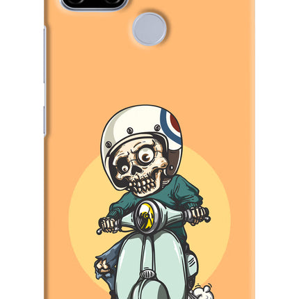 Undead Biker Realme C12/Narzo 20 Hard Case Back Cover by Casekaro