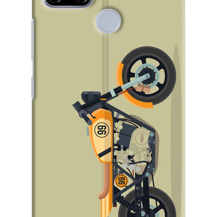 Vertical Speedster Realme C12/Narzo 20 Hard Case Back Cover by Casekaro