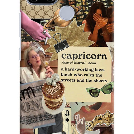 Capricorn Zodiac Realme C12/Narzo 20 Hard Case Back Cover by Casekaro