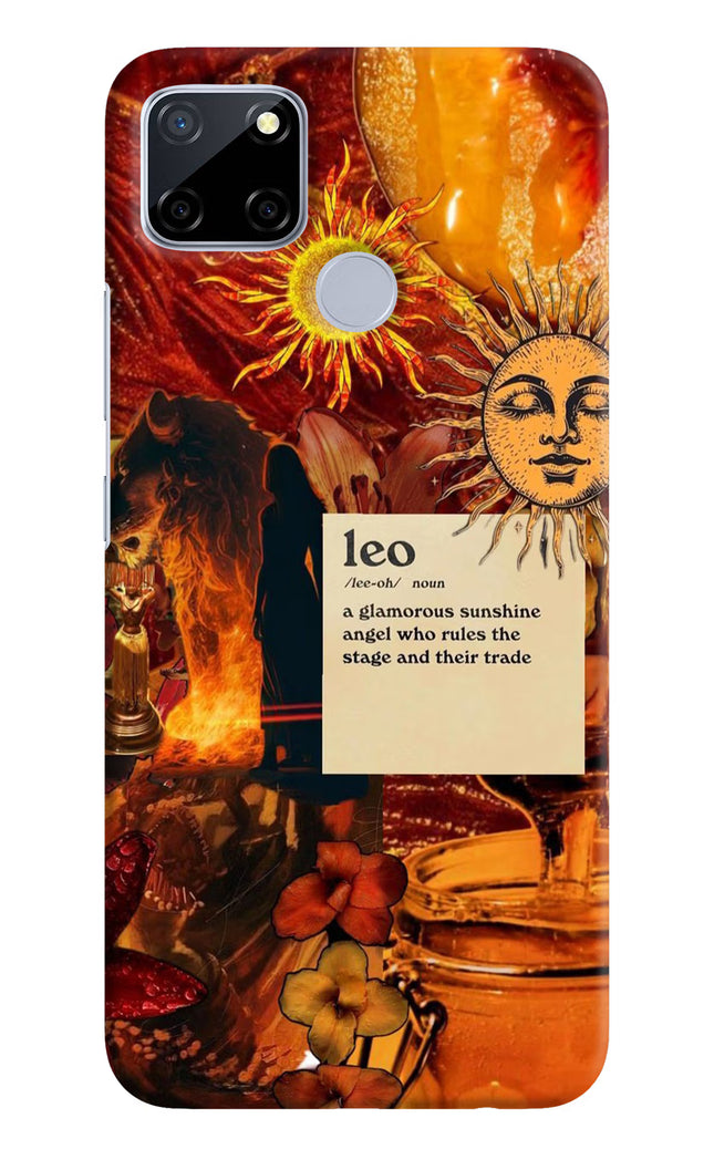 Leo Zodiac Realme C12/Narzo 20 Hard Case Back Cover by Casekaro
