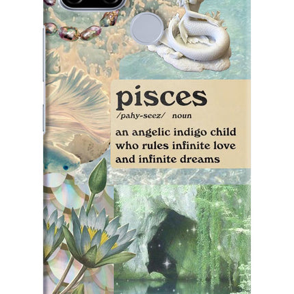 Pisces Zodiac Realme C12/Narzo 20 Hard Case Back Cover by Casekaro
