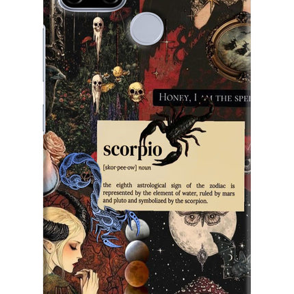 Scorpio Zodiac Realme C12/Narzo 20 Hard Case Back Cover by Casekaro