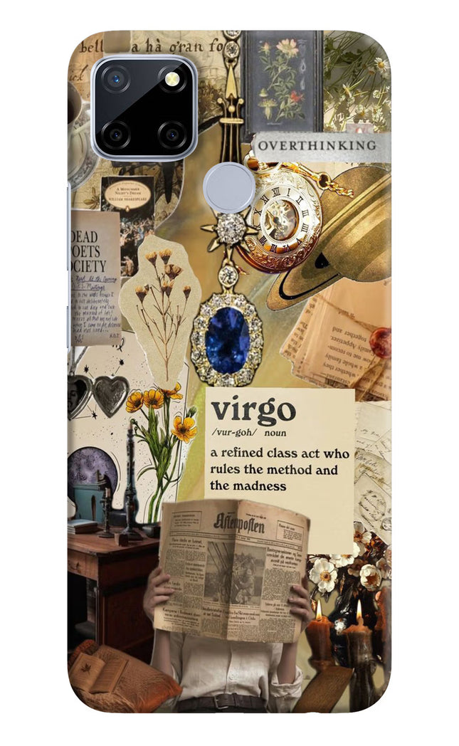 Virgo Zodiac Realme C12/Narzo 20 Hard Case Back Cover by Casekaro