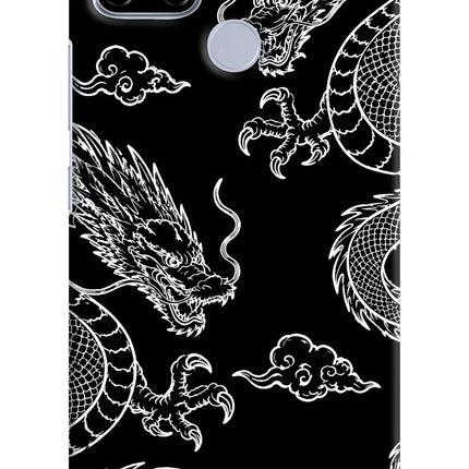 Twin Dragons Realme C12/Narzo 20 Hard Case Back Cover by Casekaro
