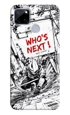 Who's Next Realme C12/Narzo 20 Hard Case Back Cover by Casekaro