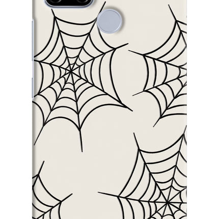 Spider Web Realme C12/Narzo 20 Hard Case Back Cover by Casekaro