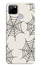 Spider Web Realme C12/Narzo 20 Hard Case Back Cover by Casekaro