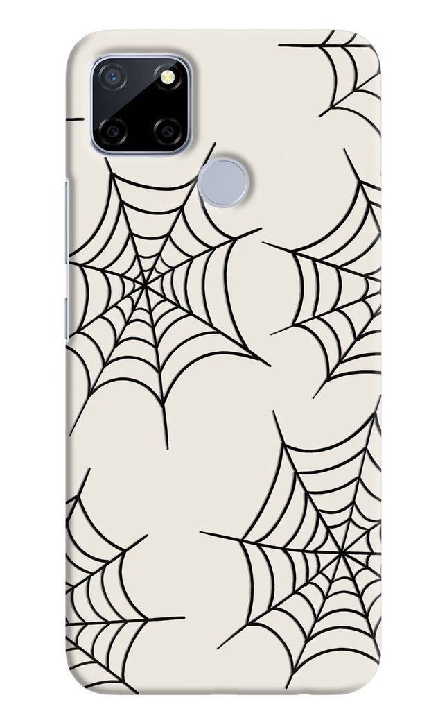 Spider Web Realme C12/Narzo 20 Hard Case Back Cover by Casekaro