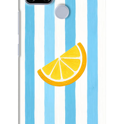 Summer Lemon Realme C12/Narzo 20 Hard Case Back Cover by Casekaro