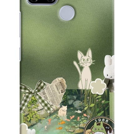 Aesthetic anime Realme C12/Narzo 20 Hard Case Back Cover by Casekaro