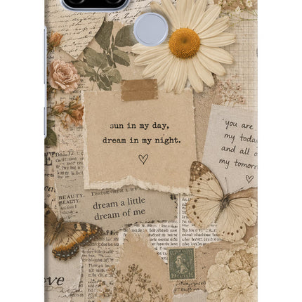 Vintage case Realme C12/Narzo 20 Hard Case Back Cover by Casekaro