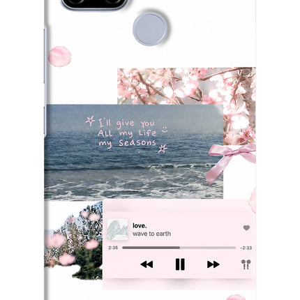 Wave to earth Realme C12/Narzo 20 Hard Case Back Cover by Casekaro