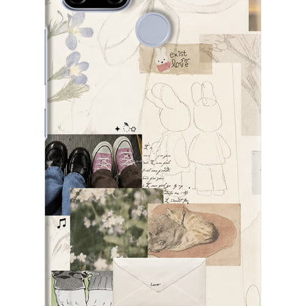 Soft Aesthetic Realme C12/Narzo 20 Hard Case Back Cover by Casekaro