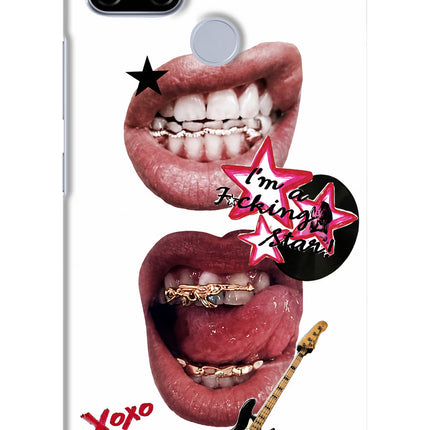 Rockstar Realme C12/Narzo 20 Hard Case Back Cover by Casekaro