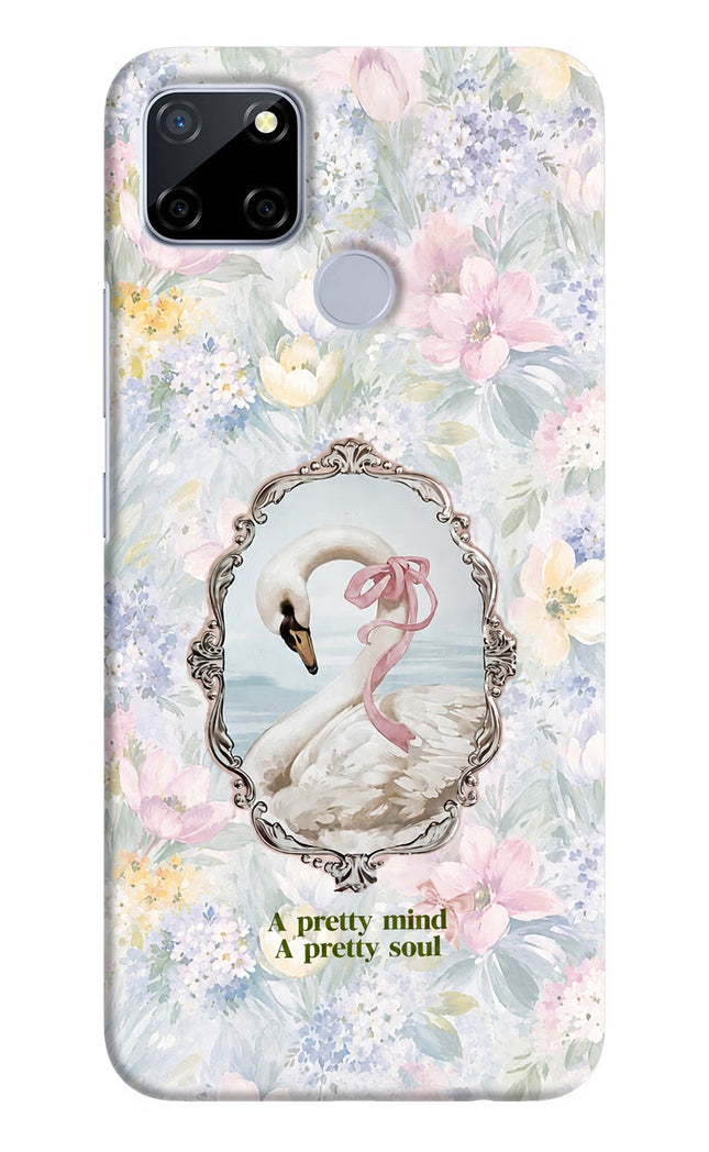 Pretty Mind Pretty Soul Realme C12/Narzo 20 Hard Case Back Cover by Casekaro