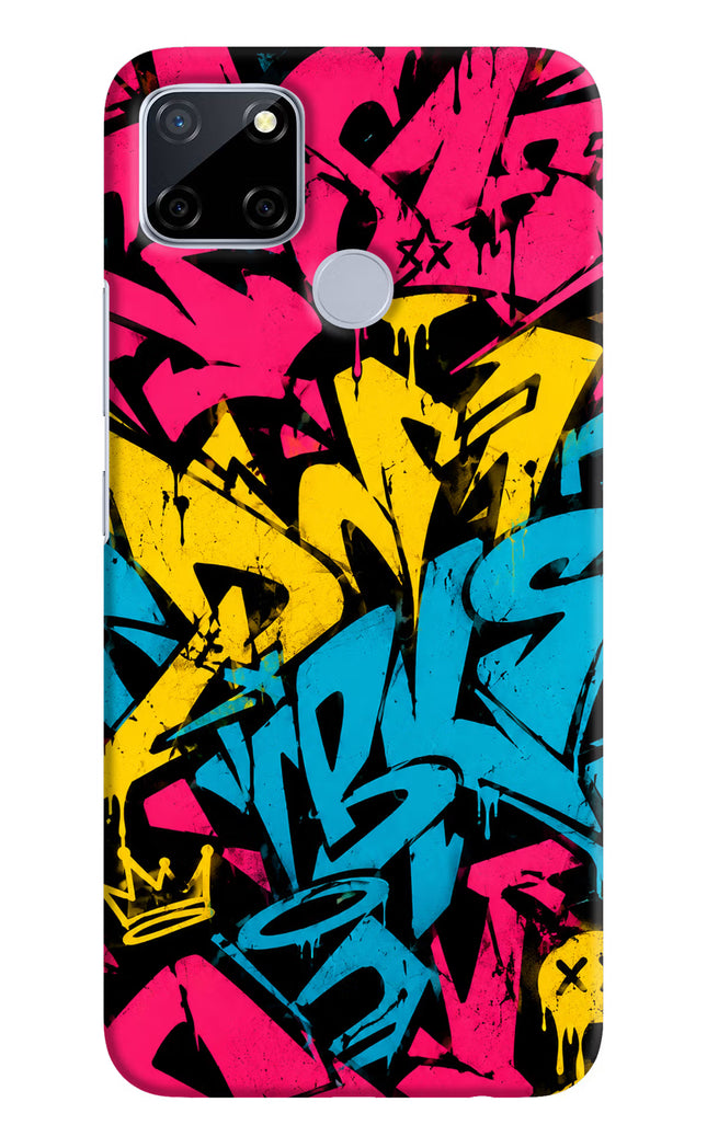 Graffiti Vibe Realme C12/Narzo 20 Hard Case Back Cover by Casekaro