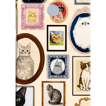 Mirror Cats Realme C12/Narzo 20 Hard Case Back Cover by Casekaro