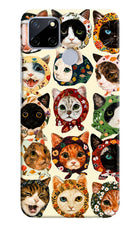 Cool Cat Realme C12/Narzo 20 Hard Case Back Cover by Casekaro
