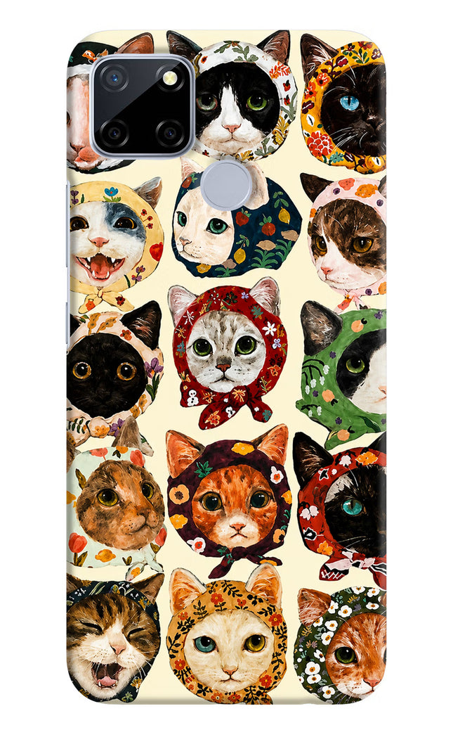 Cool Cat Realme C12/Narzo 20 Hard Case Back Cover by Casekaro