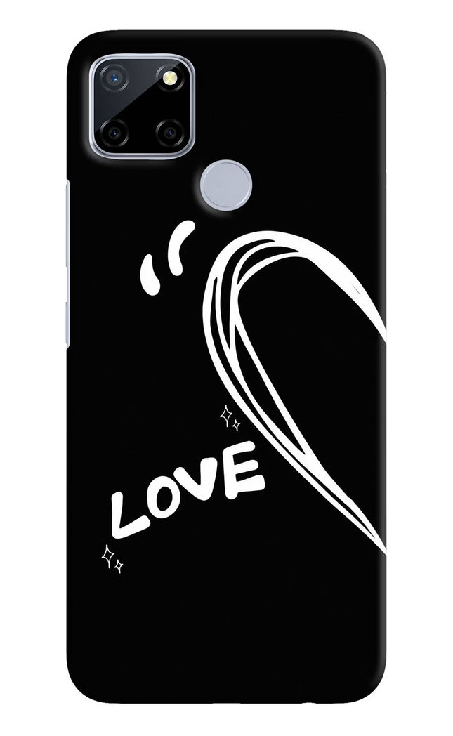 Love Line Realme C12/Narzo 20 Hard Case Back Cover by Casekaro