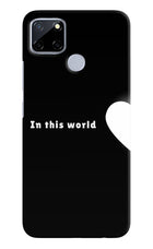 This World Realme C12/Narzo 20 Hard Case Back Cover by Casekaro