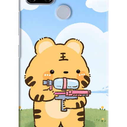 Tiger Treat Realme C12/Narzo 20 Hard Case Back Cover by Casekaro