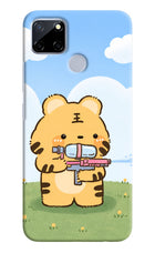 Tiger Treat Realme C12/Narzo 20 Hard Case Back Cover by Casekaro