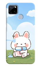 Bunny Treat Realme C12/Narzo 20 Hard Case Back Cover by Casekaro