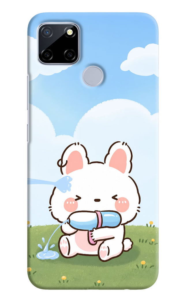 Bunny Treat Realme C12/Narzo 20 Hard Case Back Cover by Casekaro