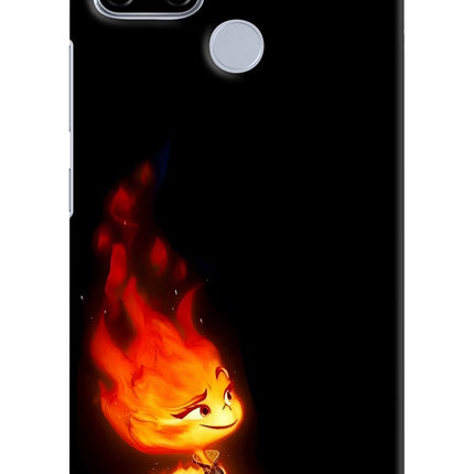 Ember Flame Realme C12/Narzo 20 Hard Case Back Cover by Casekaro