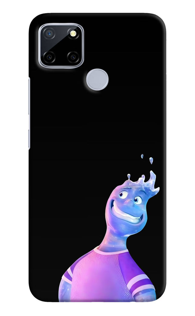 Wade Wave Realme C12/Narzo 20 Hard Case Back Cover by Casekaro