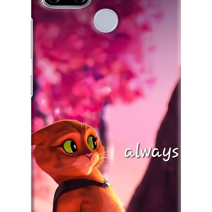 Always Cat Realme C12/Narzo 20 Hard Case Back Cover by Casekaro