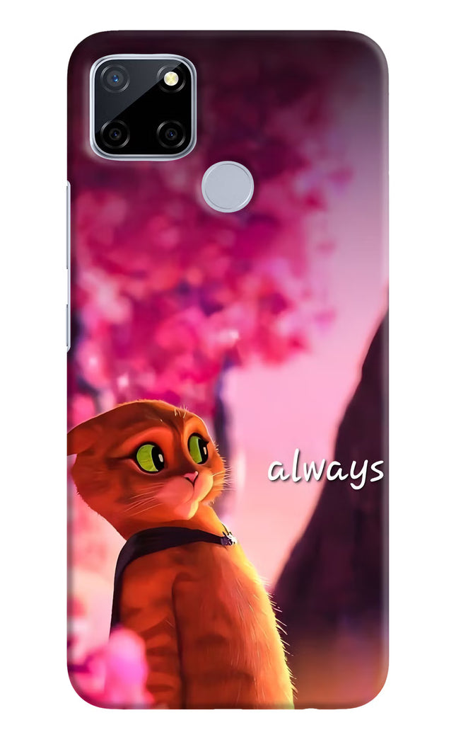 Always Cat Realme C12/Narzo 20 Hard Case Back Cover by Casekaro