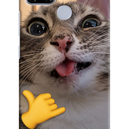 Silly Cat Call Realme C12/Narzo 20 Hard Case Back Cover by Casekaro