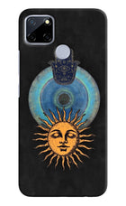 Divine Sun Realme C12/Narzo 20 Hard Case Back Cover by Casekaro