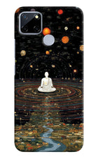 Space Monk Realme C12/Narzo 20 Hard Case Back Cover by Casekaro