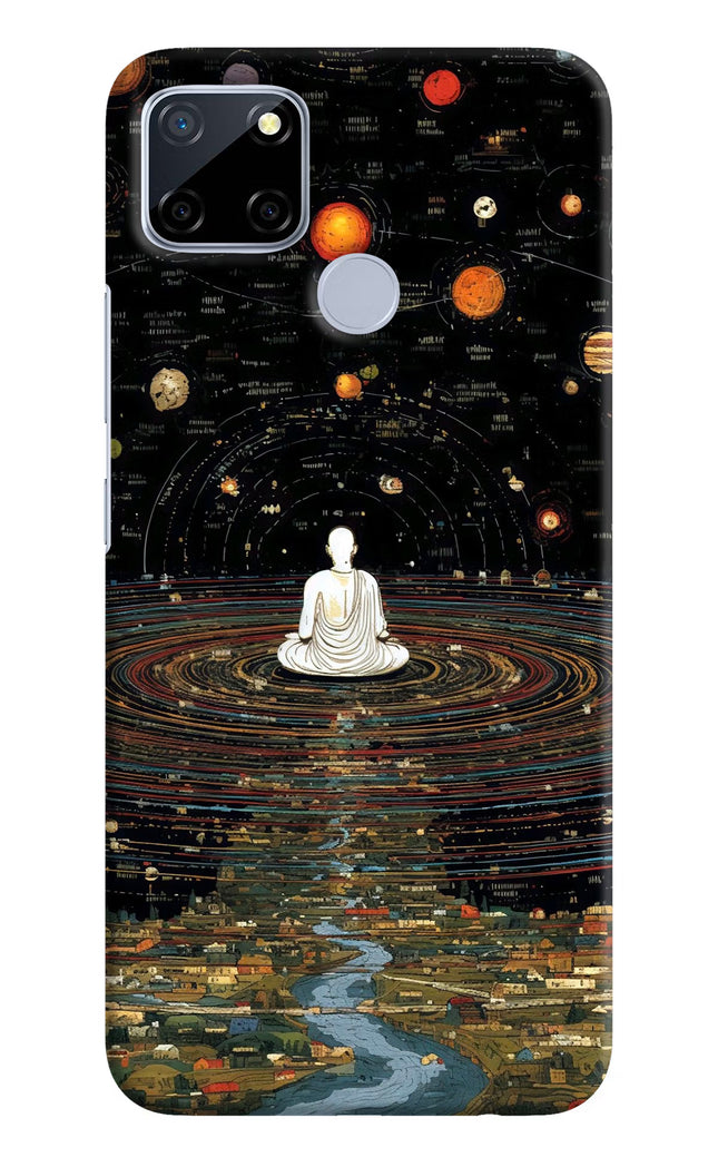 Space Monk Realme C12/Narzo 20 Hard Case Back Cover by Casekaro