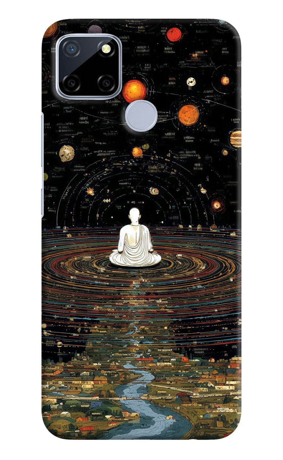 Space Monk Realme C12/Narzo 20 Back Cover, Hard case