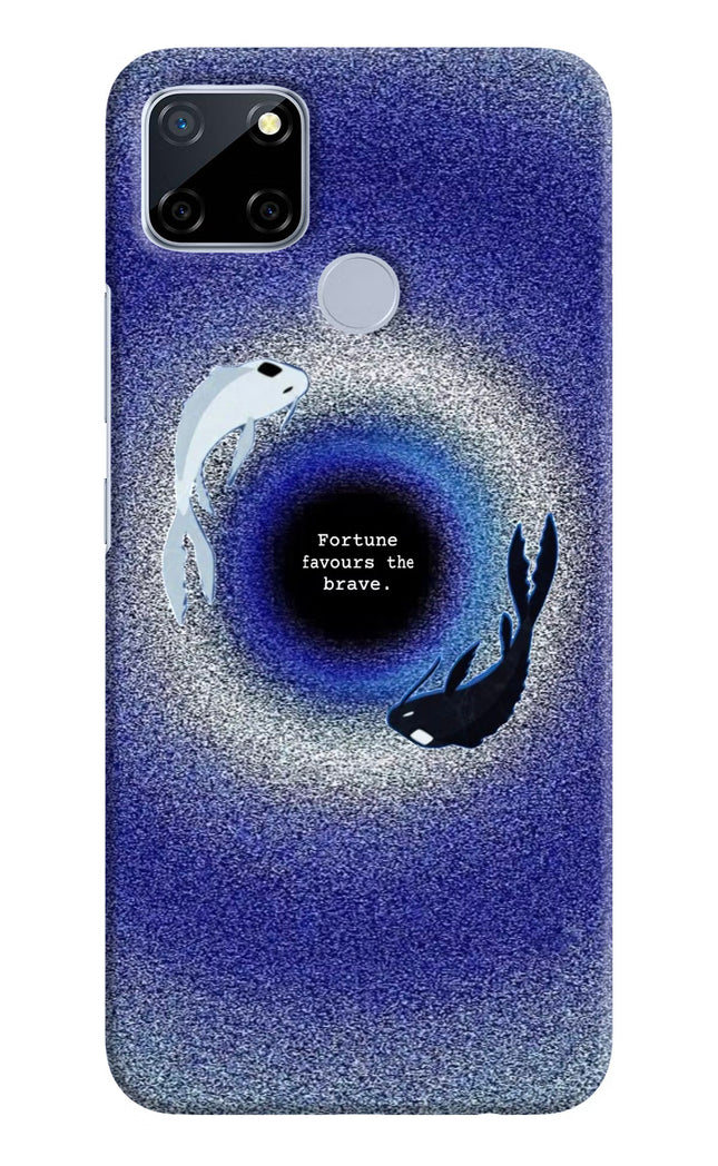 Dark Koi Realme C12/Narzo 20 Hard Case Back Cover by Casekaro
