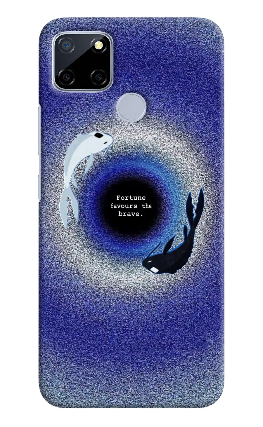 Dark Koi Realme C12/Narzo 20 Back Cover, Hard case