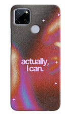 Pink Aura Realme C12/Narzo 20 Hard Case Back Cover by Casekaro