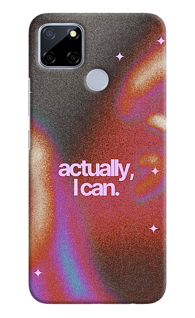 Pink Aura Realme C12/Narzo 20 Hard Case Back Cover by Casekaro