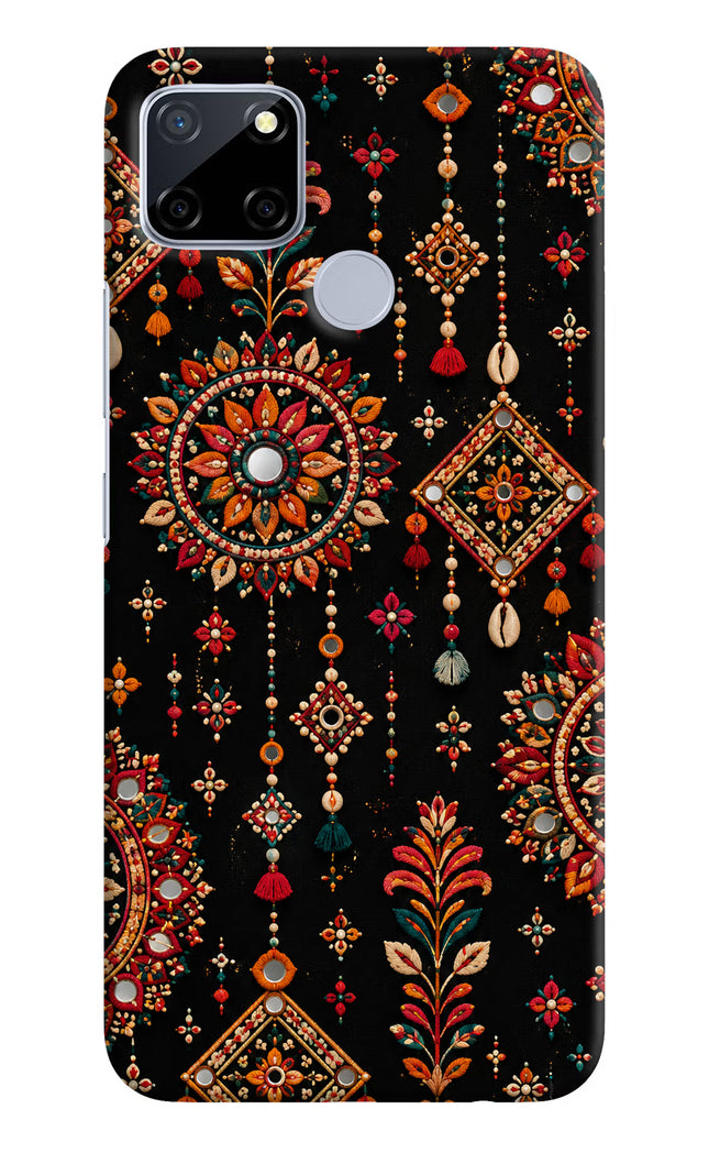 Boho Noir Realme C12/Narzo 20 Hard Case Back Cover by Casekaro
