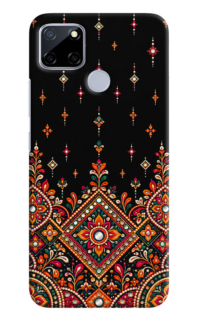 Noir Mehfil Realme C12/Narzo 20 Hard Case Back Cover by Casekaro
