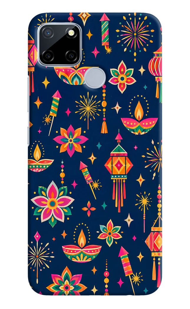 Festive Pop Realme C12/Narzo 20 Hard Case Back Cover by Casekaro