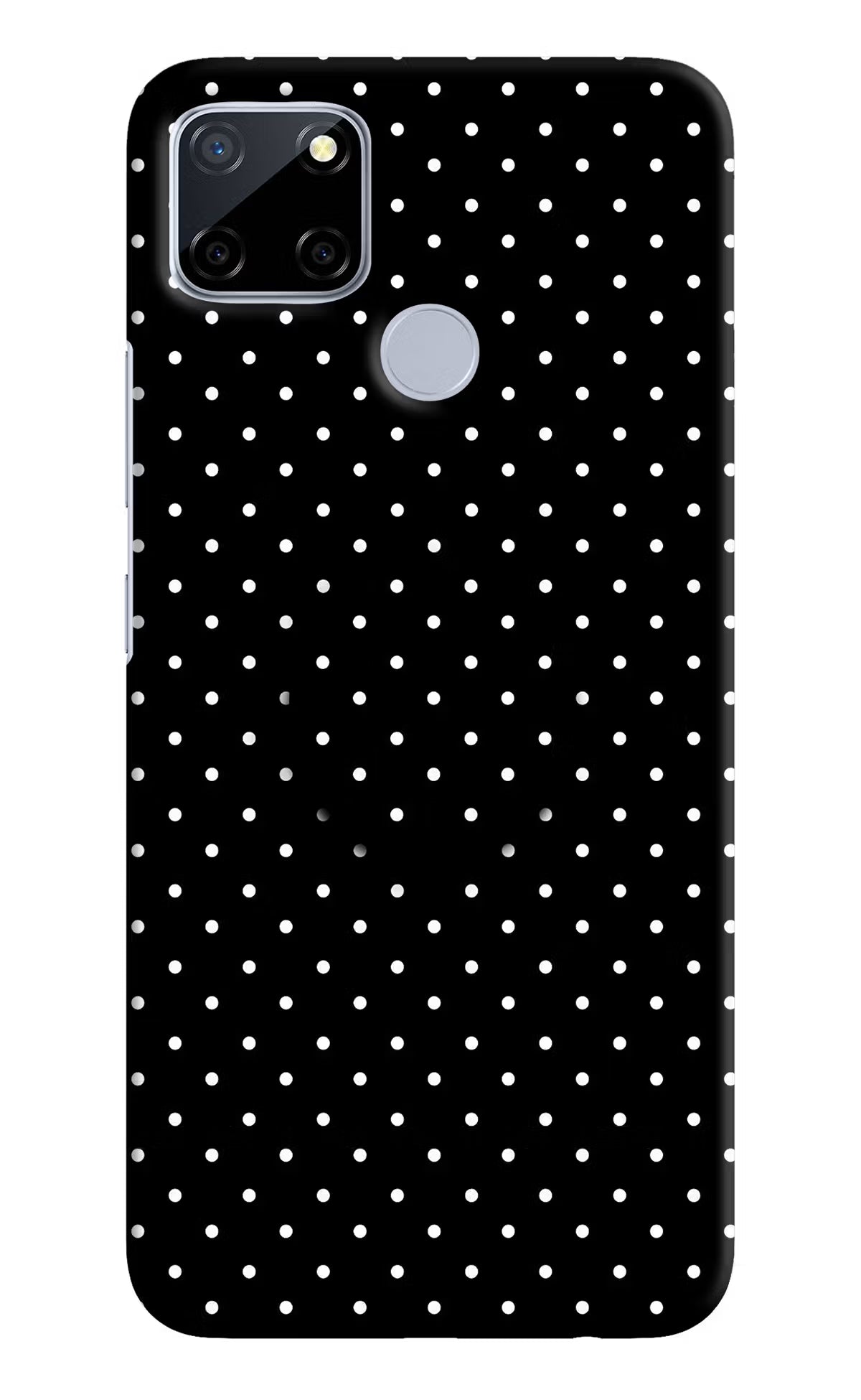 White Dots Realme C12/Narzo 20 Pop Case by Casekaro