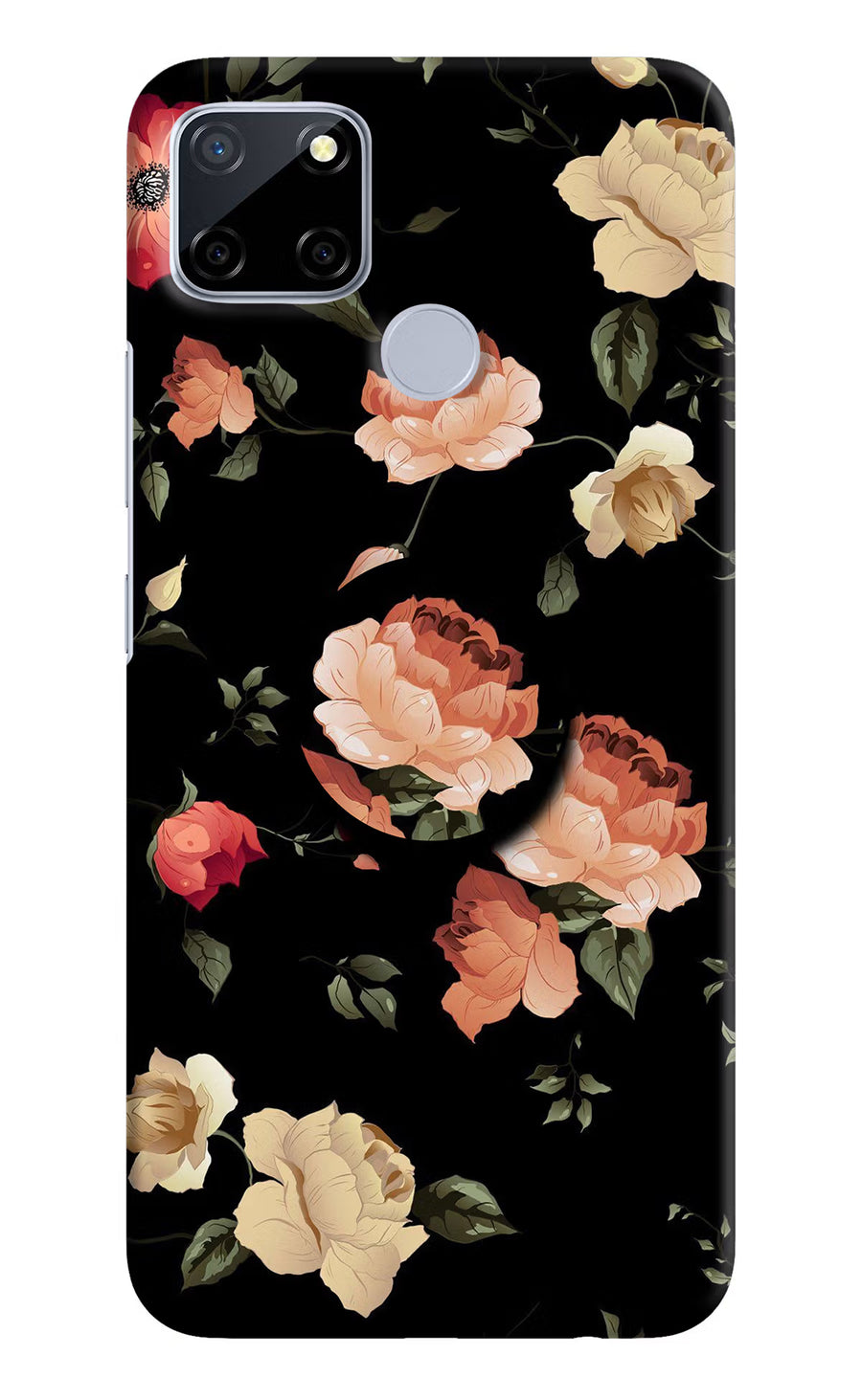 Flowers Realme C12/Narzo 20 Pop Case, Hard case