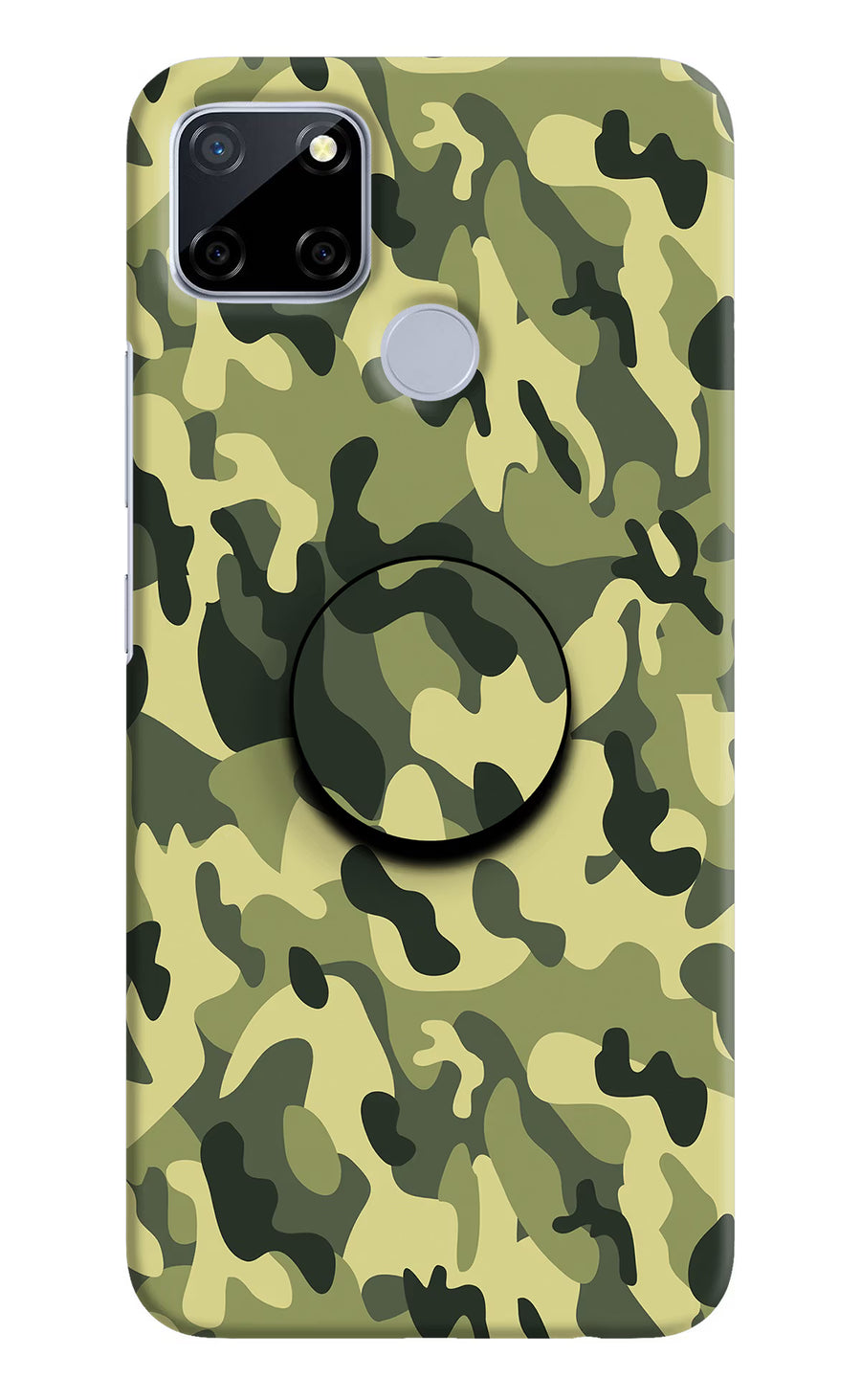 Camouflage Realme C12/Narzo 20 Pop Case, Hard case