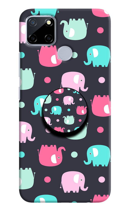 Baby Elephants Realme C12/Narzo 20 Pop Case by Casekaro
