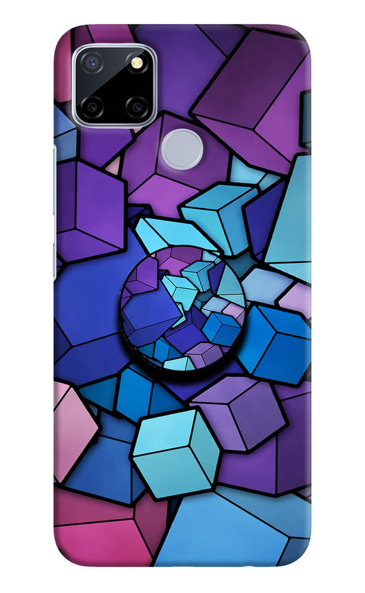 Cubic Abstract Realme C12/Narzo 20 Pop Case by Casekaro